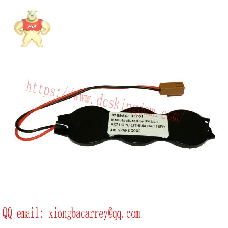 ic698acc701_ge_battery.jpg GE Power Supply IC698ACC701 Battery Module