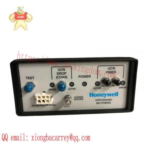 Honeywell MU-FOED02 51197564-200 UCN Fiber Optic Extender Module