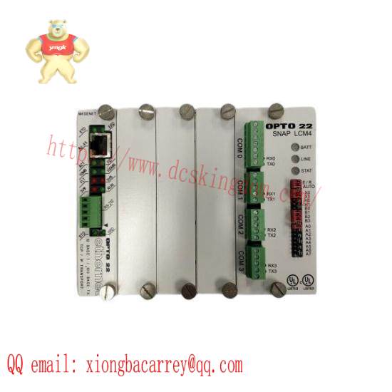 opto_22_snap-lcm4_m4senet-100_controller_ethernet_card.jpg Opto 22 SNAP-LCM4 M4SENET-100 Industrial Ethernet Controller