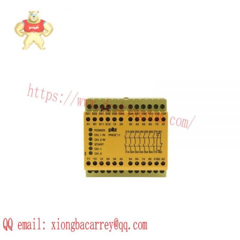 PILZ PNOZ 11 Series Dual-Channel Safety Switch & Interlock Safety Relay
