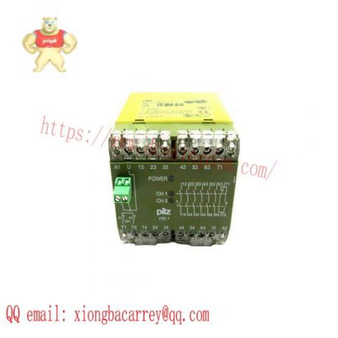 PILZ PZE7 24VDC 6S1O Safety Relay - Reliable Protection for Industrial Automation