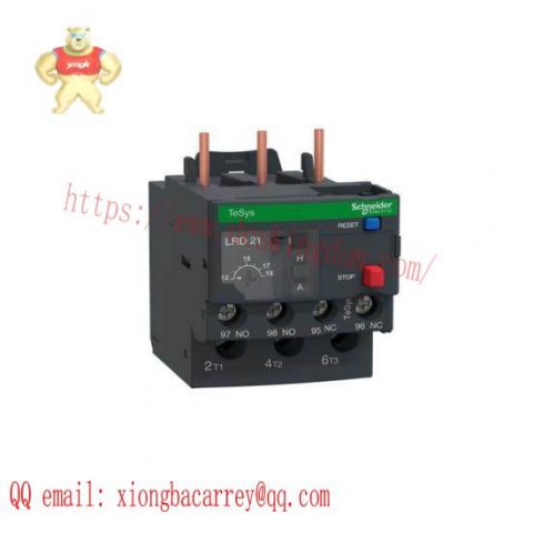 Schneider Electric LRD21 Overload Relay, Advanced Control Solution for Industrial Applications