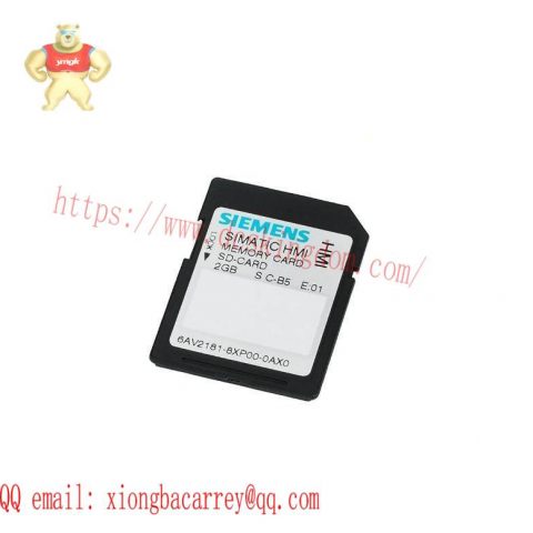 SIEMENS 6AV2181-8XP00-0AX0 SIMATIC SD Memory Card - Industrial Storage Solution