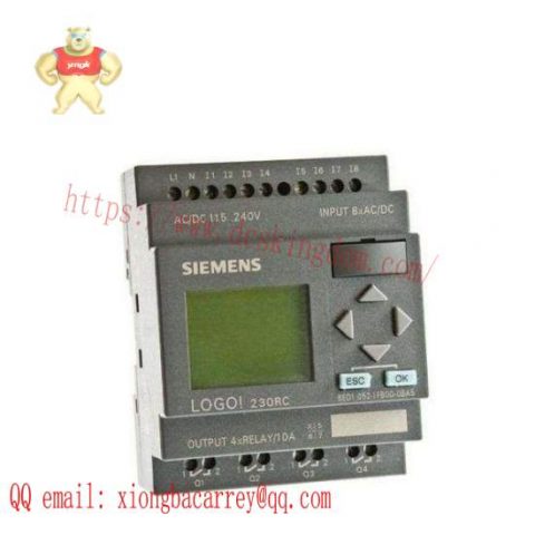 SIEMENS 6ED1052-2FB00-0BA5 Logic Module: Industrial Control Excellence