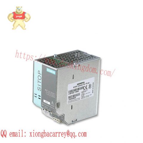 SIEMENS 6EP1 334-3BA00 SITOP Power Supply: Reliable Energy Solution for Industrial Applications