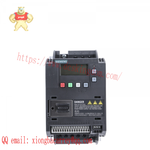 SIEMENS 6SL3 210-5BE17-5UV0 AC Motor Drive, 3AC400V, 0.75KW, Unfiltered