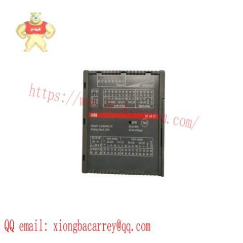 ABB 07AI91 WTAI91 GJR5251600R4202 - Analog I/O Module