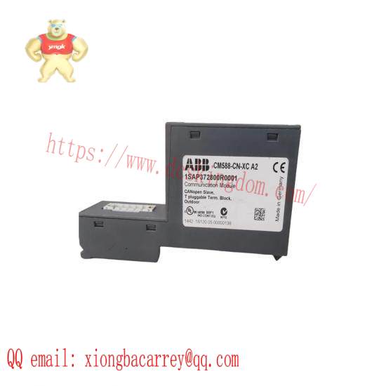 abb_cm588-cn-xc_1sap372800r0001_communication_module.jpg ABB CM588-CN 1SAP372800R0001 Communication Module - CANopen Slave for AC500 Series