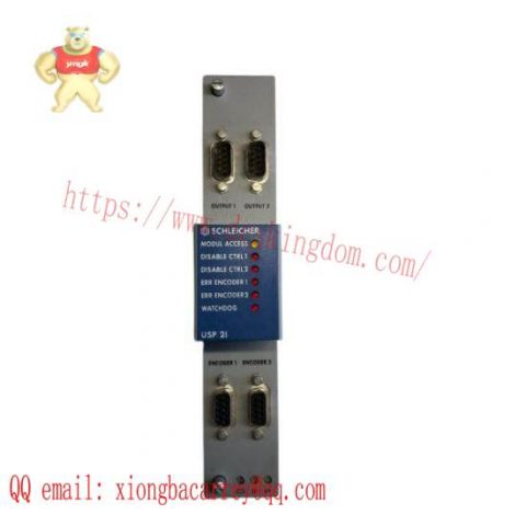 SCHLEICHER USP2I Slave Positioning Module - 2 Axes, Advanced Automation Solutions