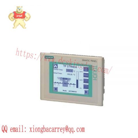 SIEMENS SIMATIC TOUCH PANEL TP 177MICRO FOR SIMATIC S7-200, Compact Automation Solutions