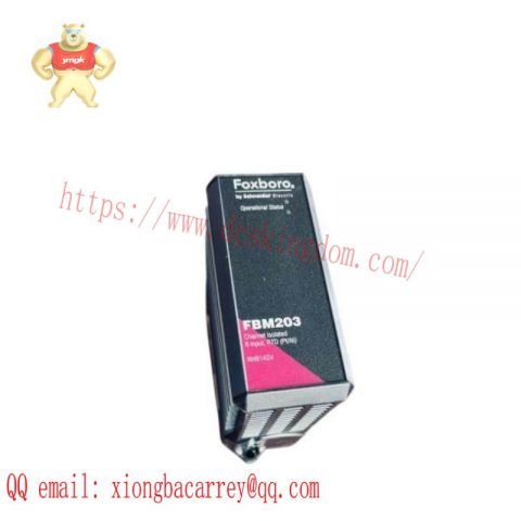 FOXBORO FBM203 RH914SV: Channel Isolated 8 Input RTD Module, Precision for Industrial Control Solutions