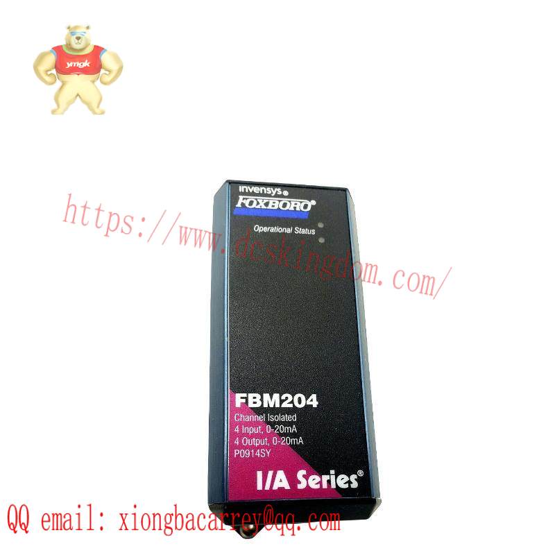 foxboro_fbm204_4.jpg FOXBORO FBM204 System Module for Advanced Industrial Control Systems