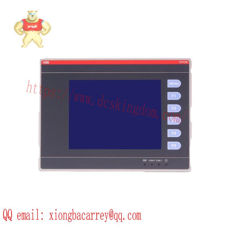 cp430bp_abb_control_panel.jpg ABB CP430 Control Unit, Model 3ABD10093882, Industrial Automation