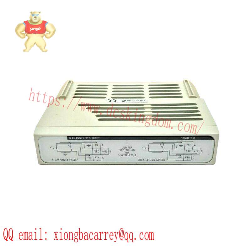 emerson_ovation_5x00121g01_8-channel_rtd_input_pmod.jpg Emerson IC693CBL311 I/O Cable for DSM324 & APM I/O Systems - 3 Meters