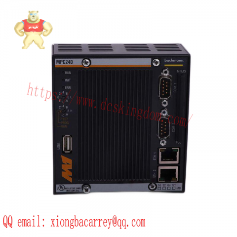 Bachmann MX213 MX200 Processor Module with 512MB Card