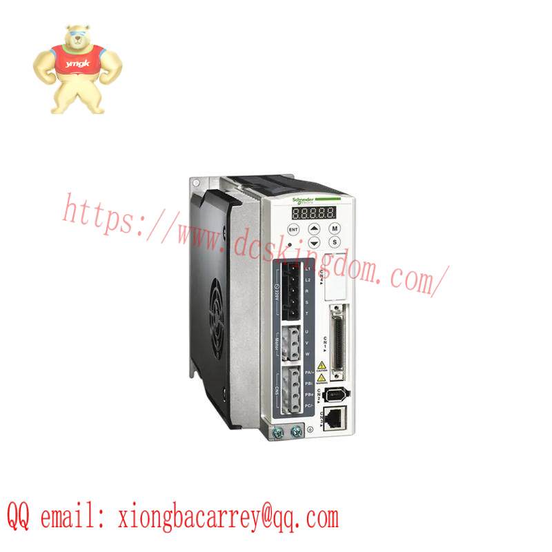 schneider_lxm23du10m3x_servo_drive.jpg Schneider Electric LXM23DU10M3X Lexium 23 AC Servo Drive