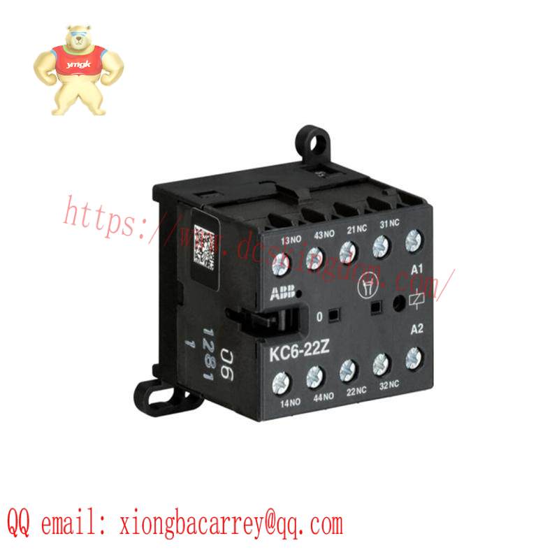 abb_kc6-22z_mini_contactor_relay_24vdc.jpg ABB GJR2296100R0001 Industrial Control System Component
